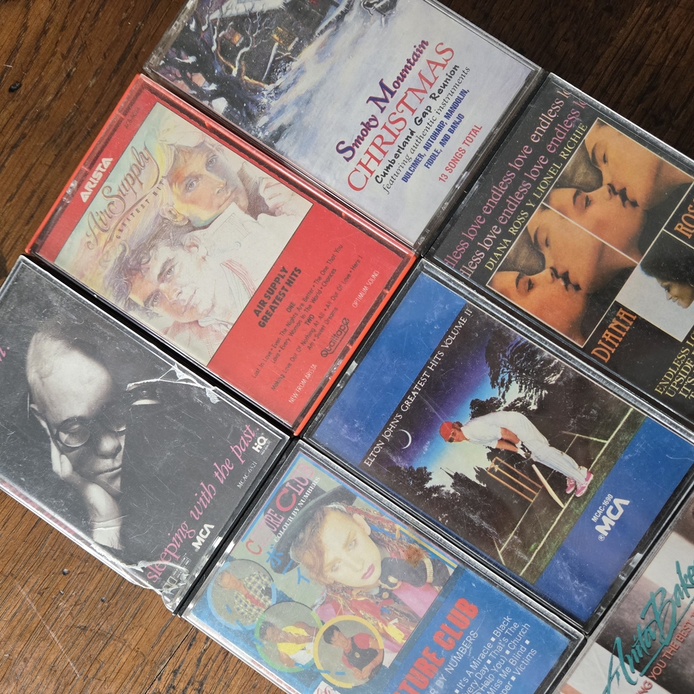 Cassette Collection Vintage Music